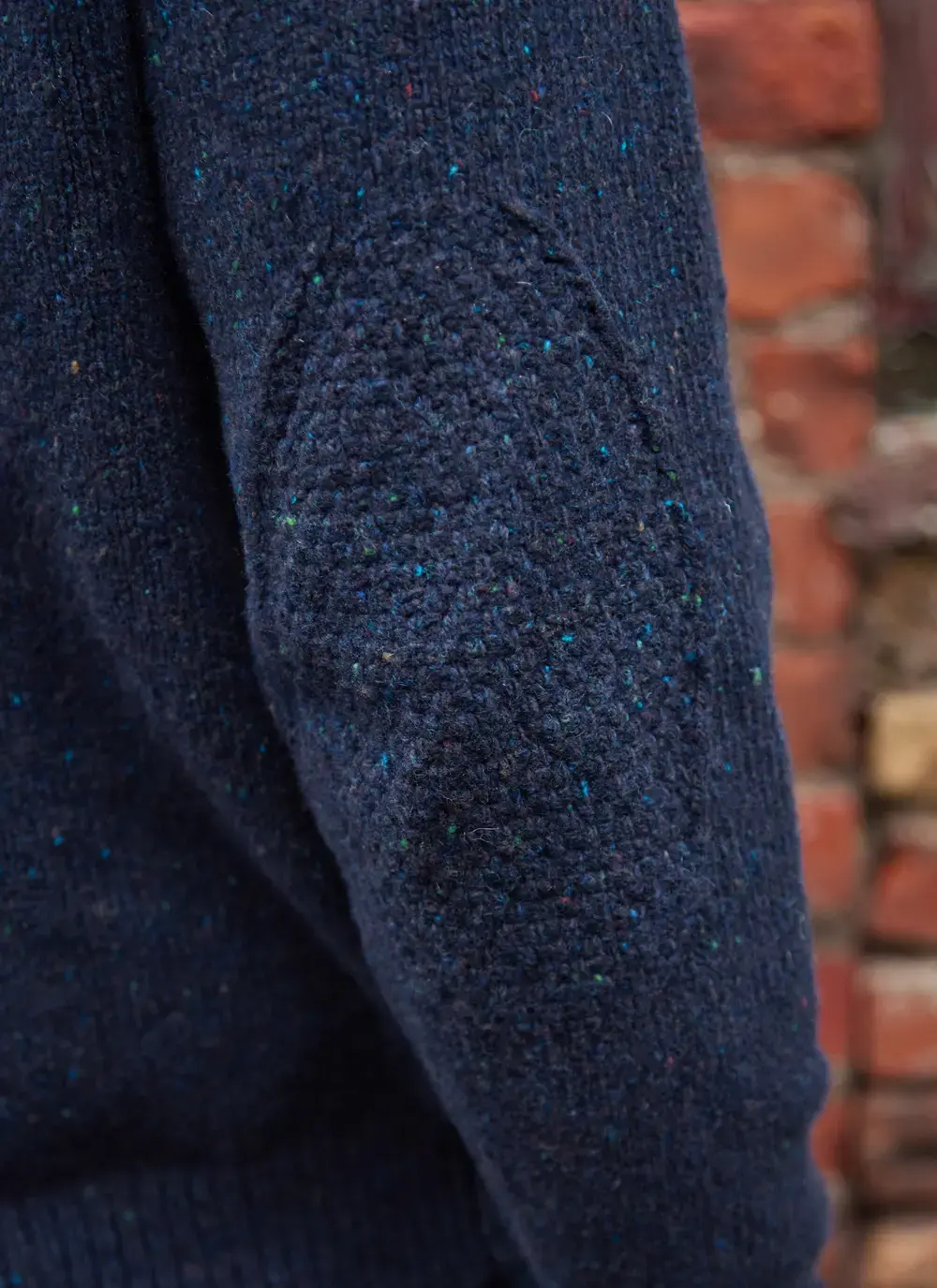 Aidan Wool Cashmere Tweed Crew