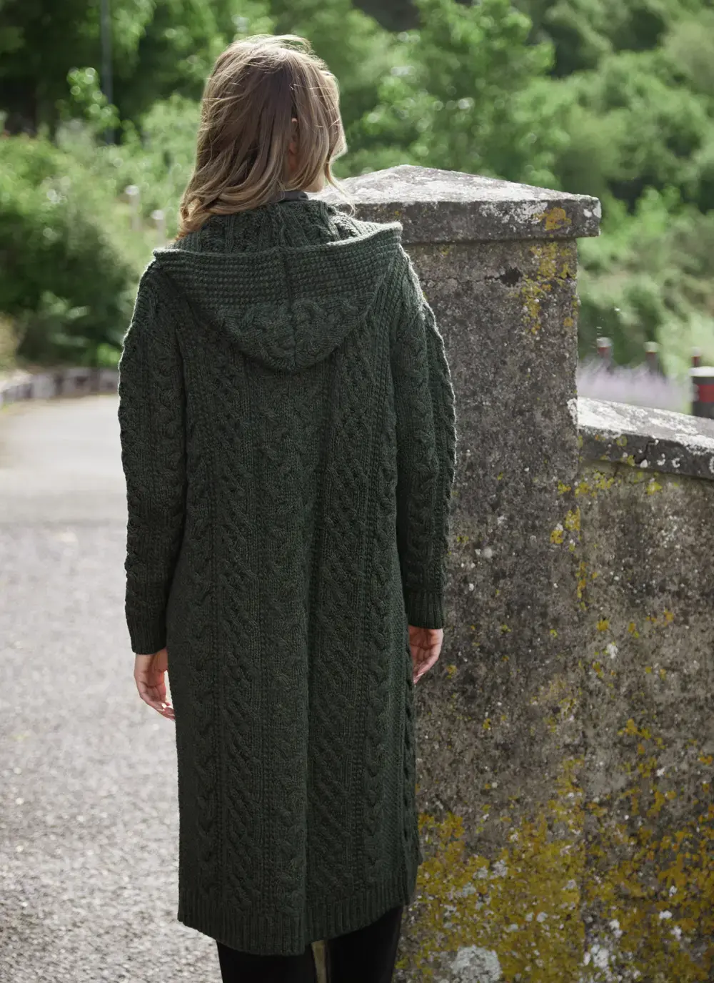 Aoife Long Hooded Coatigan 