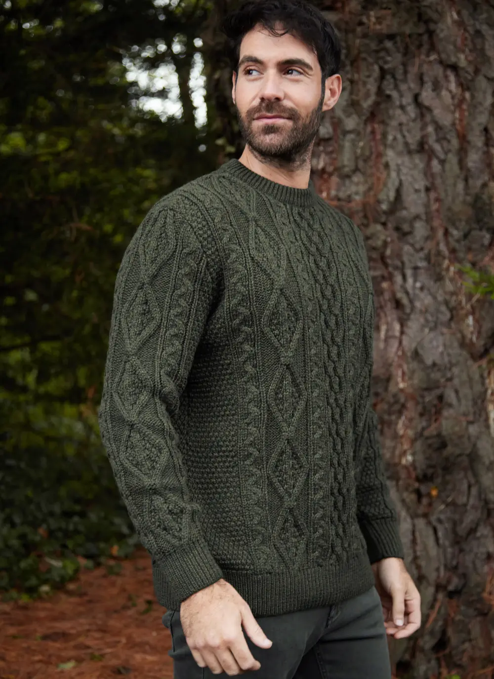 Personalized Blarney Diamond Aran 