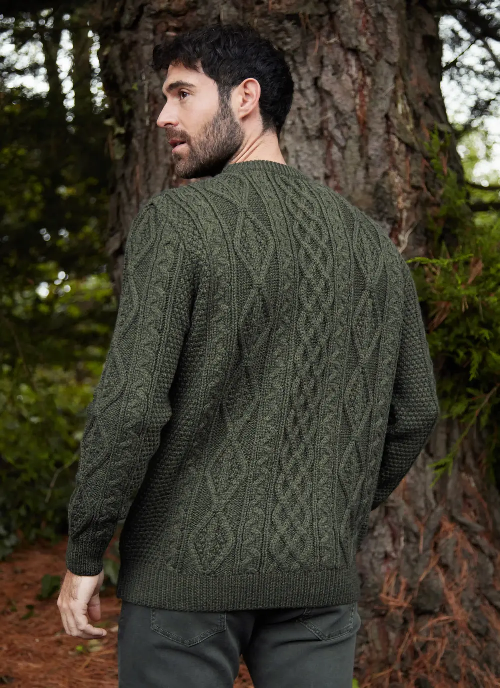 Personalized Blarney Diamond Aran 