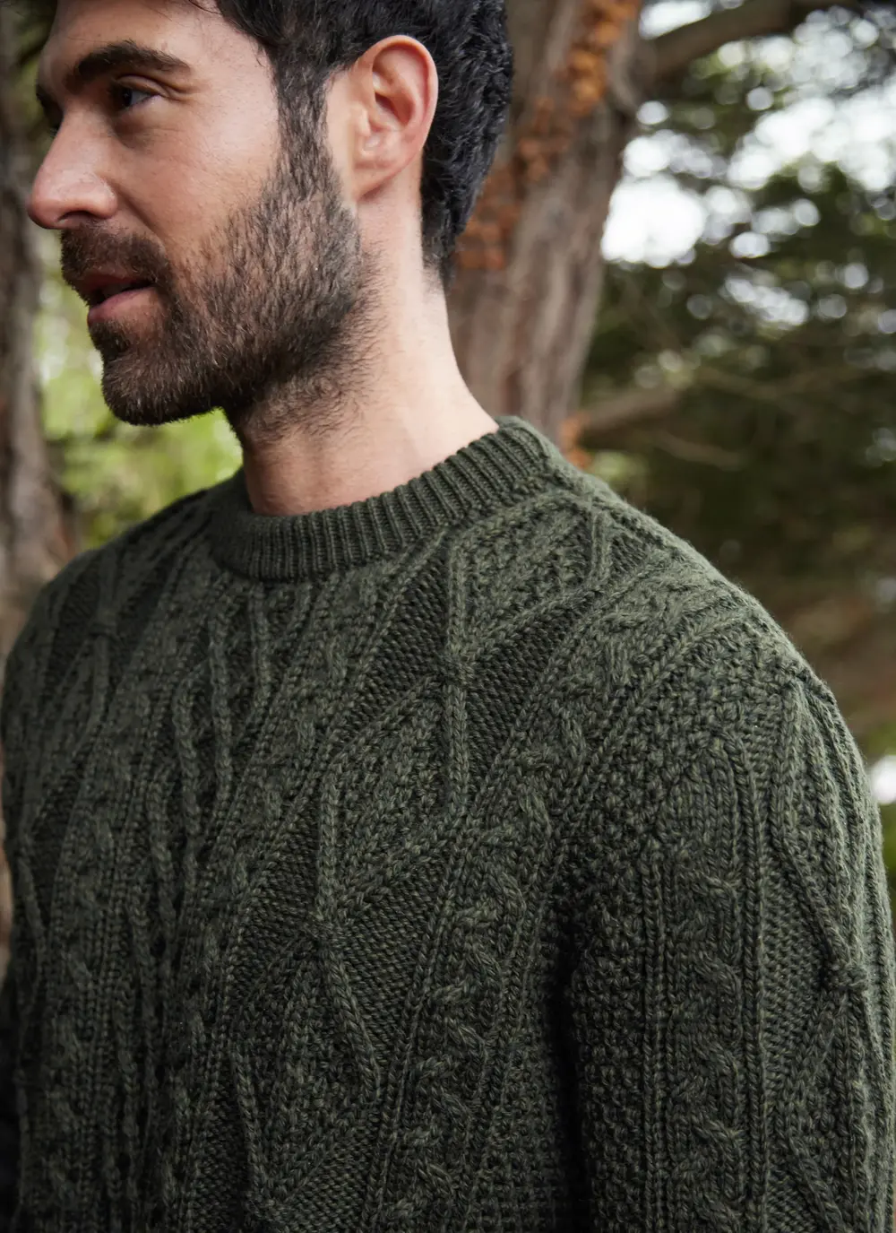 Personalized Blarney Diamond Aran 