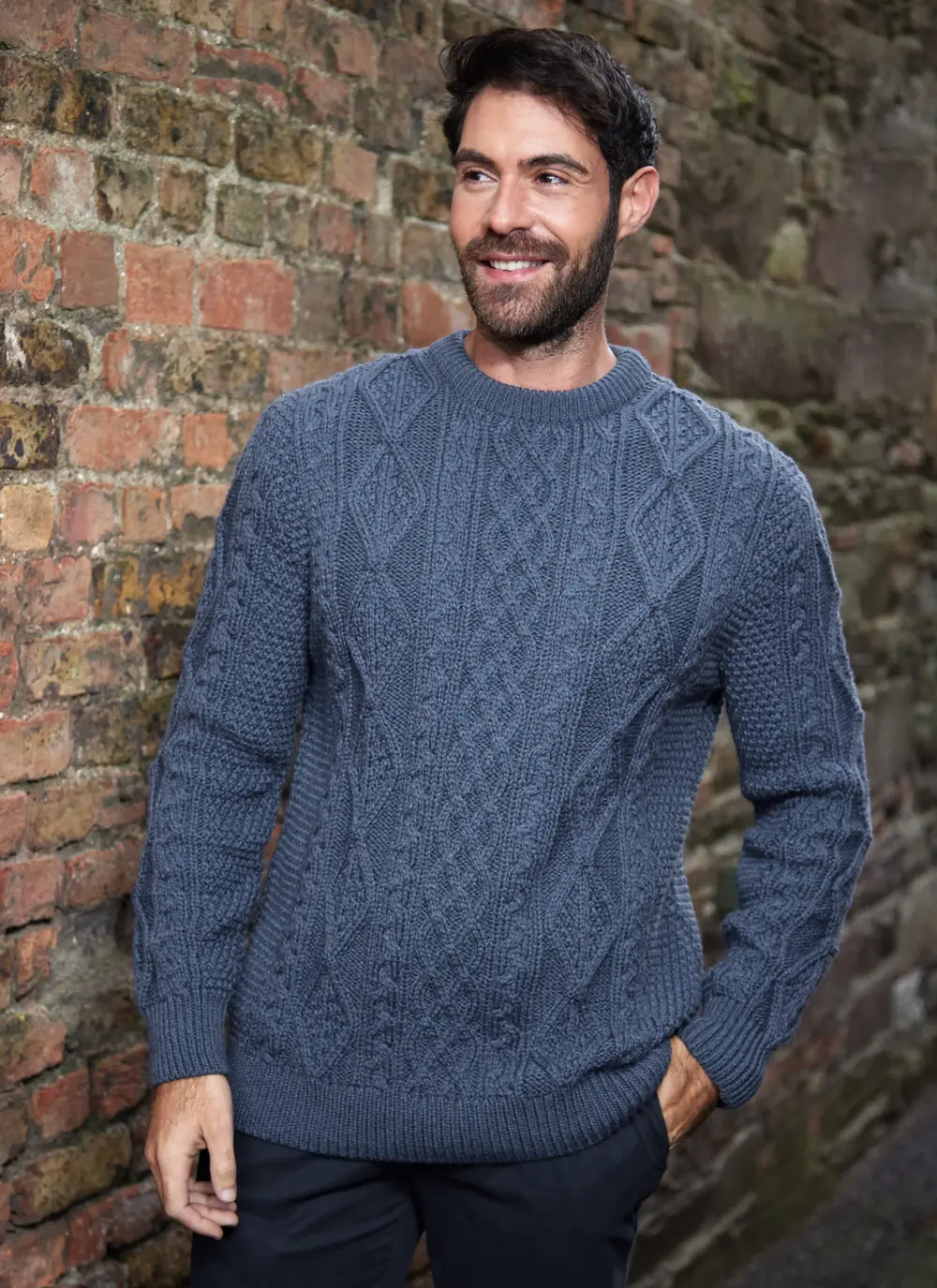 Personalized Blarney Diamond Aran 