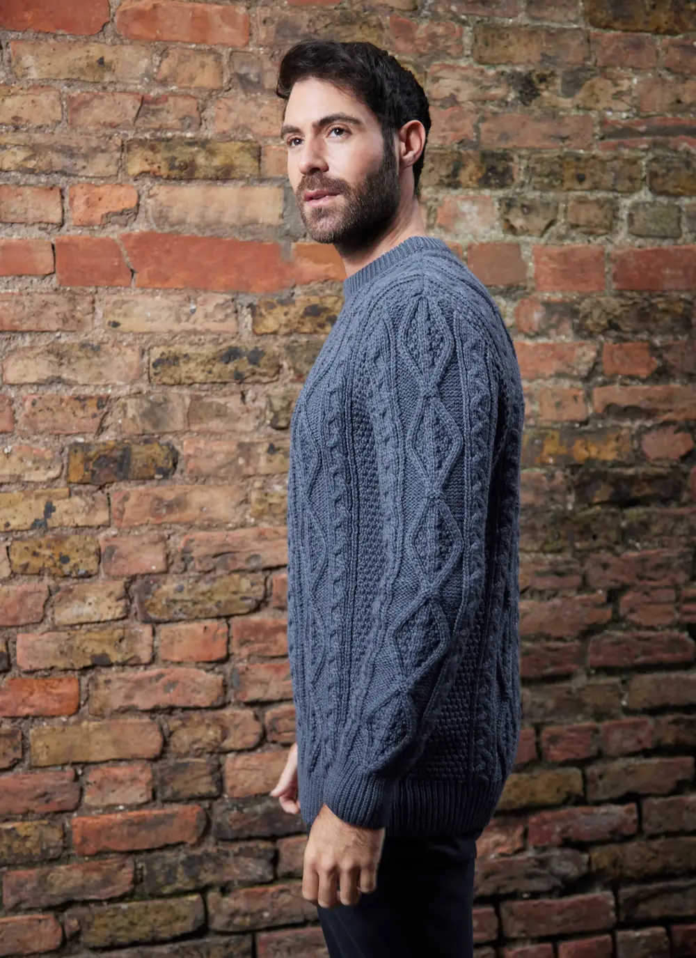 Personalized Blarney Diamond Aran 
