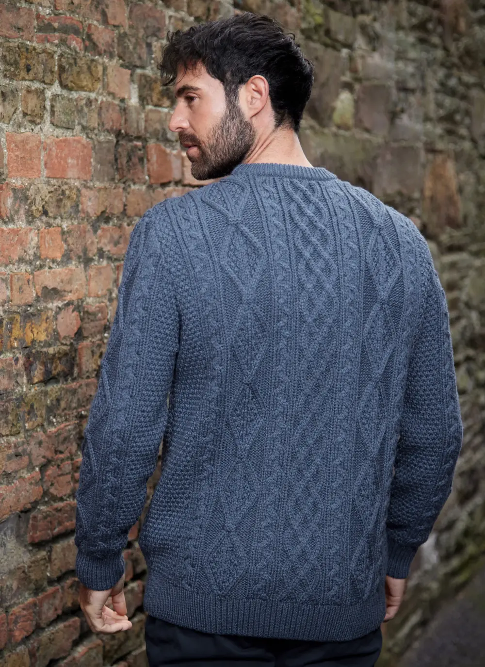 Personalized Blarney Diamond Aran 