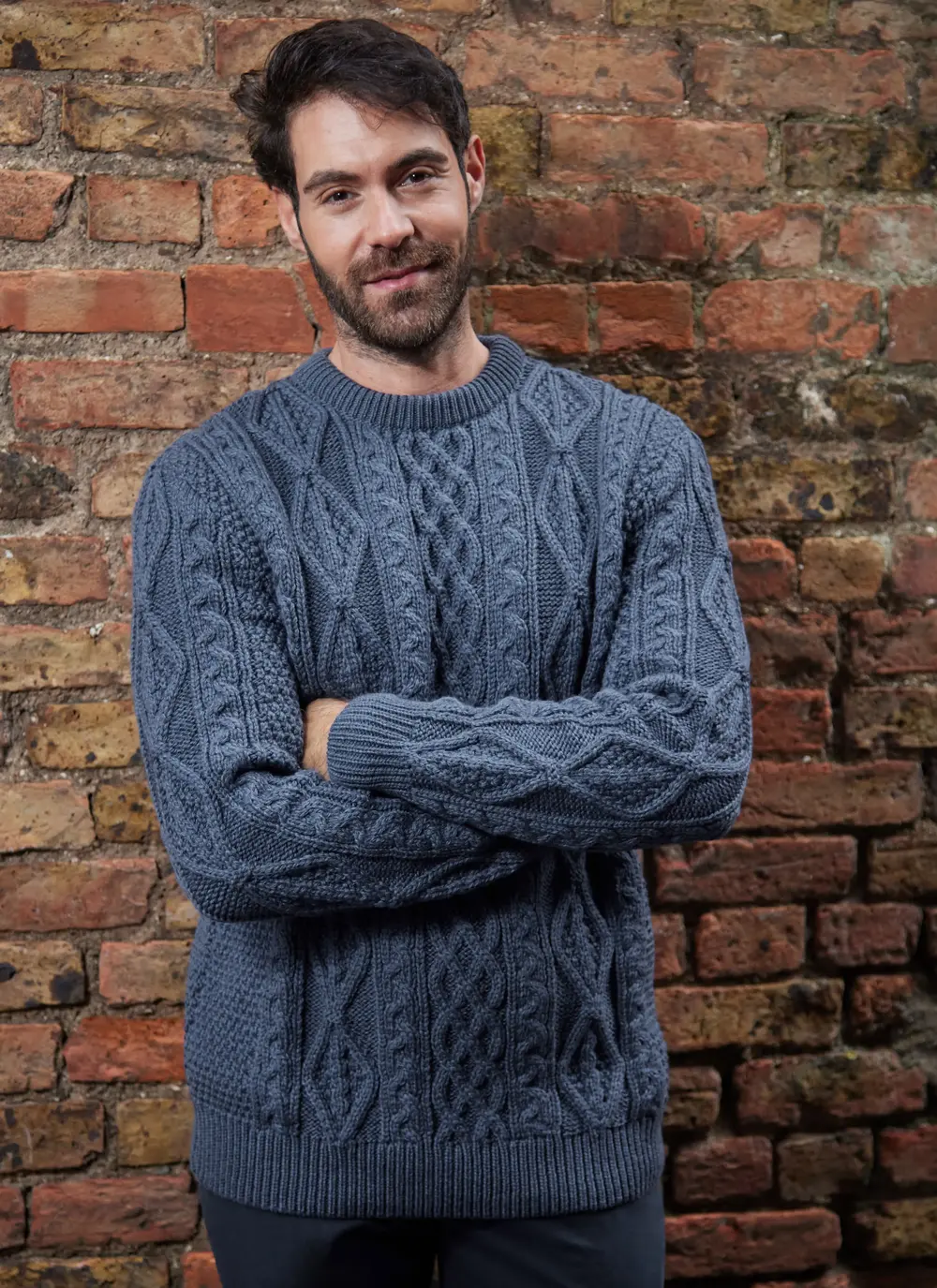 Personalized Blarney Diamond Aran 