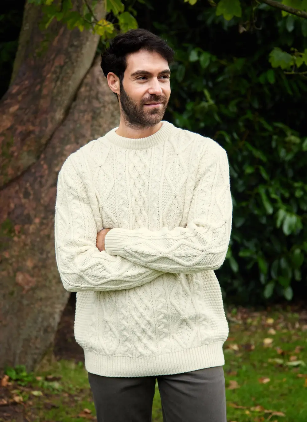 Personalized Blarney Diamond Aran 