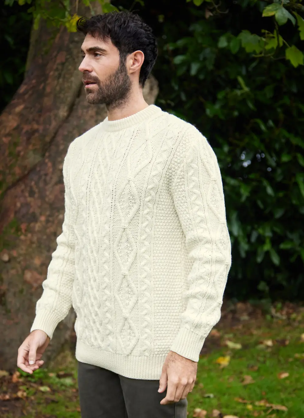 Personalized Blarney Diamond Aran 