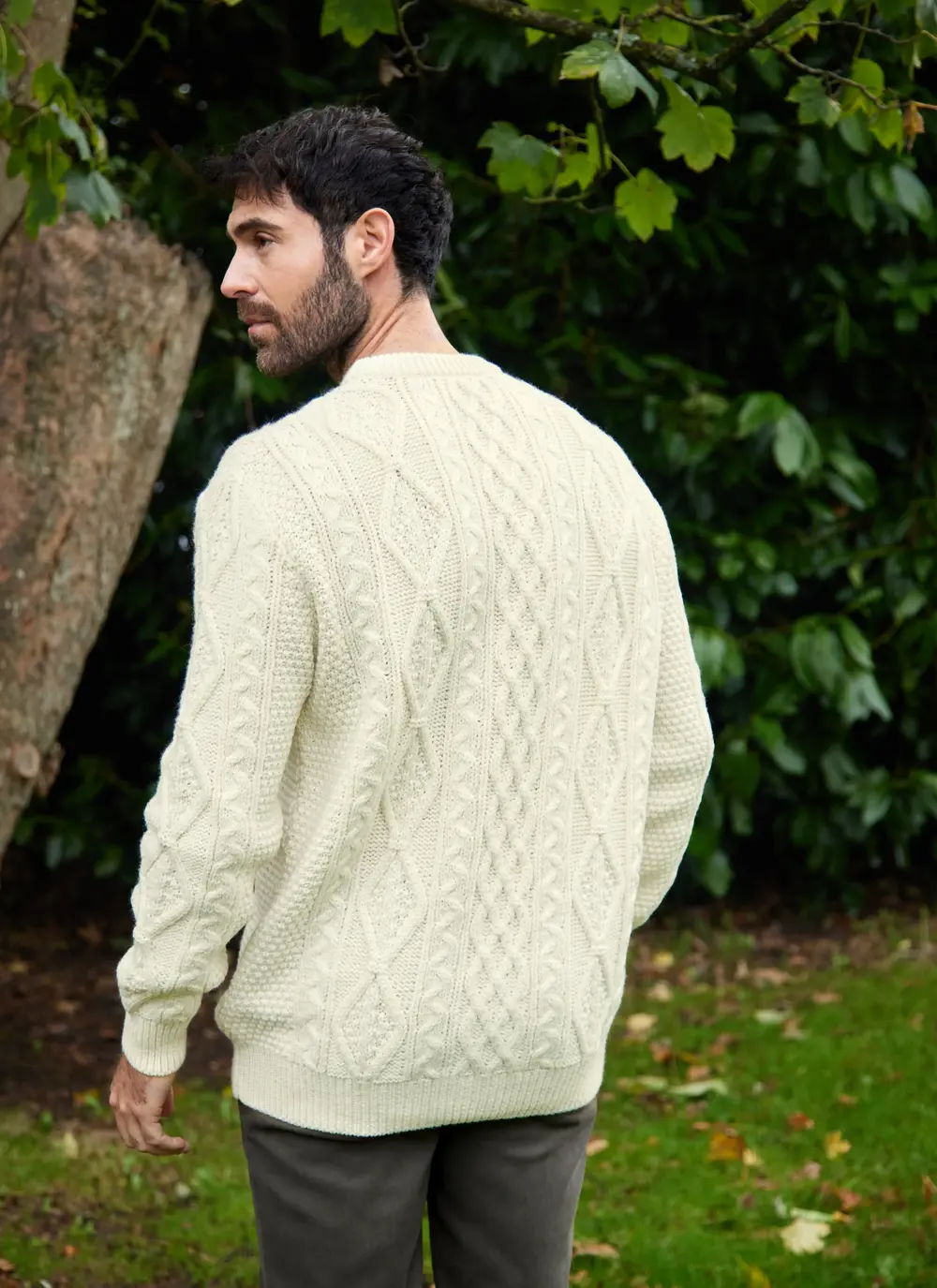 Personalized Blarney Diamond Aran 