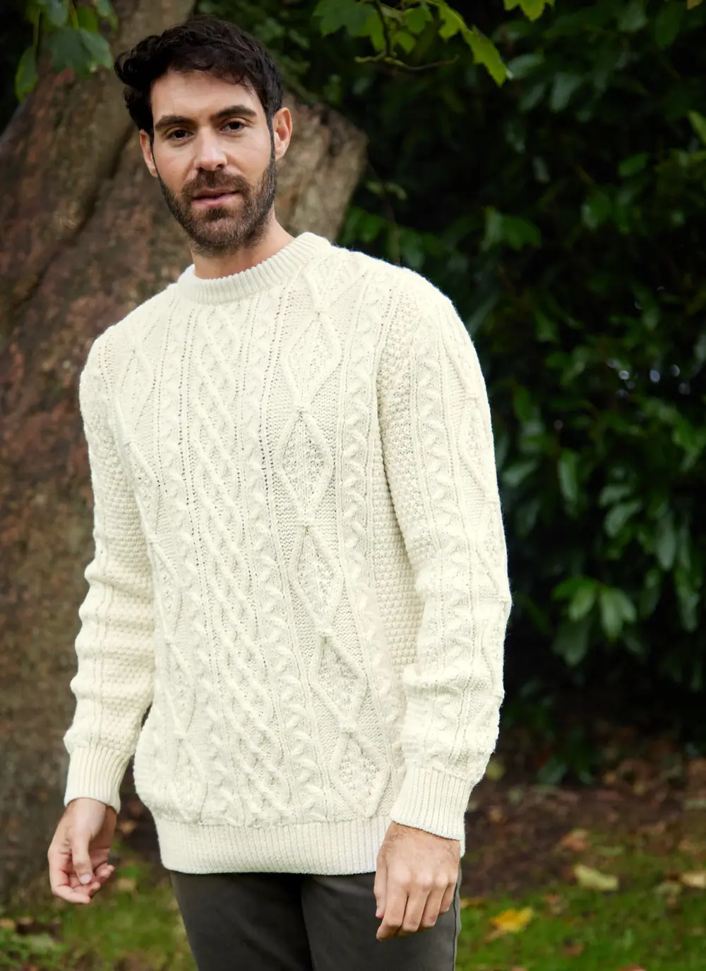 Personalized Blarney Diamond Aran 