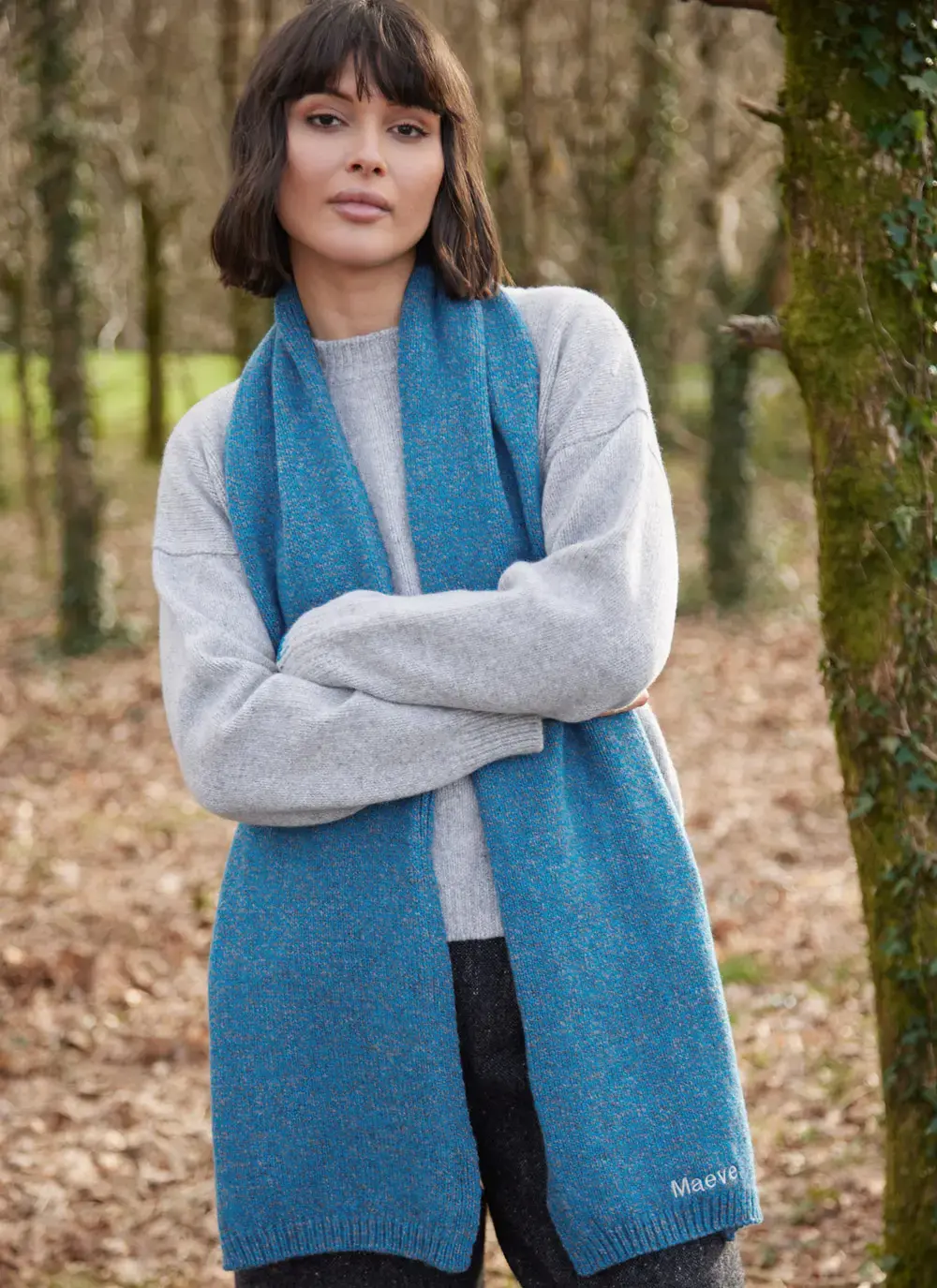Personalized Wool Cashmere Scarf