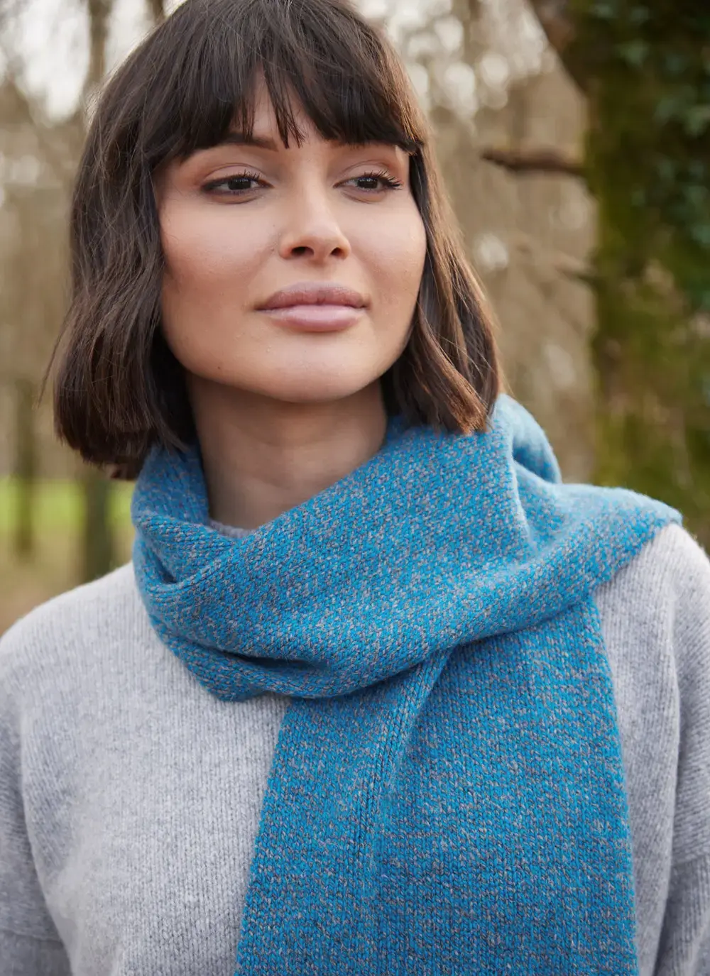 Personalized Wool Cashmere Scarf