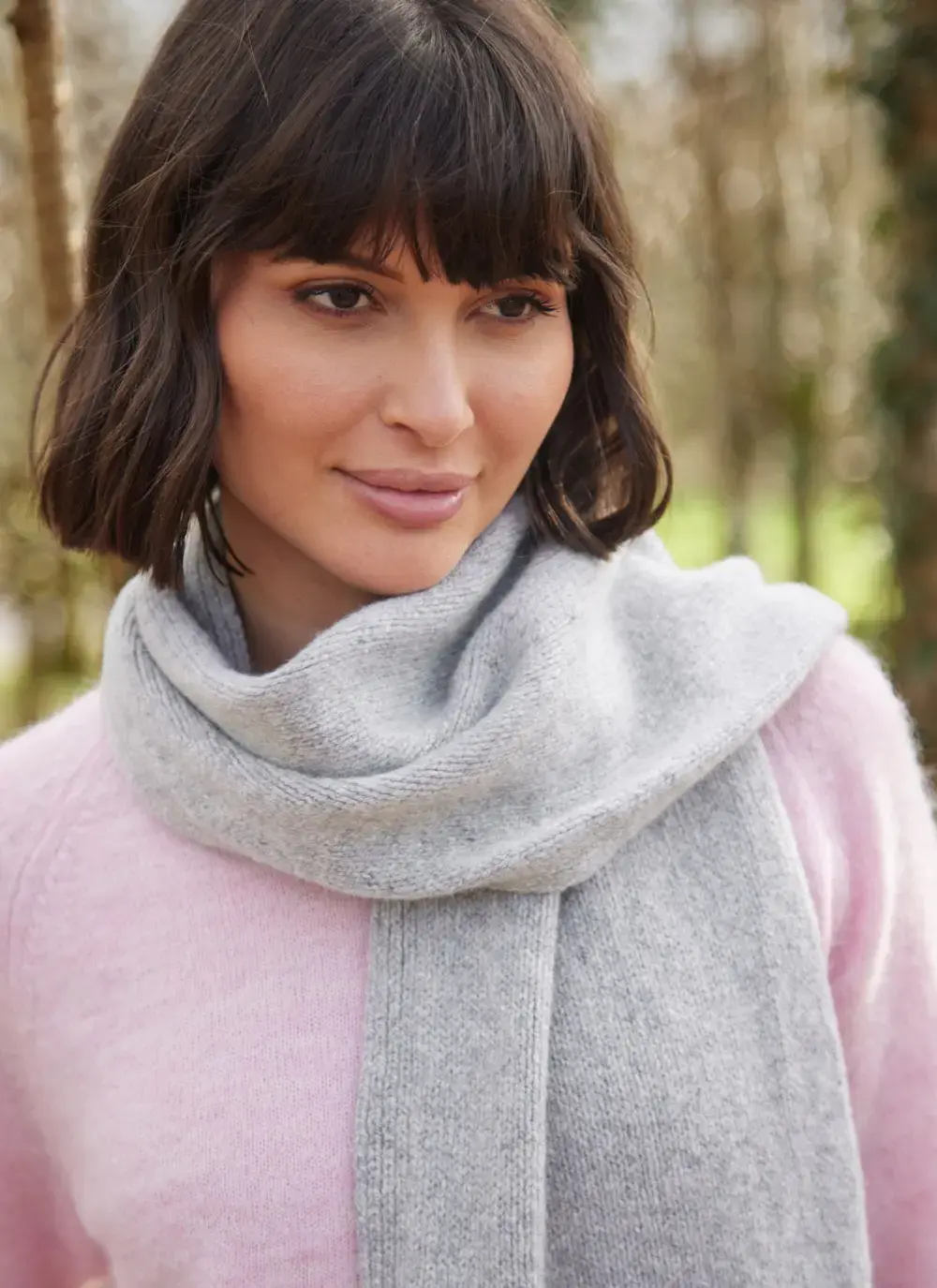 Personalized Wool Cashmere Scarf