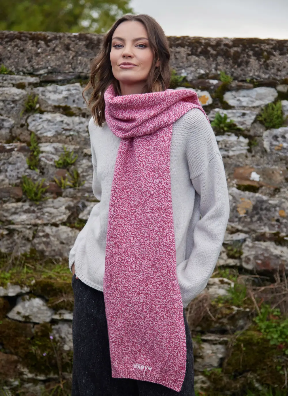 Personalized Wool Cashmere Scarf
