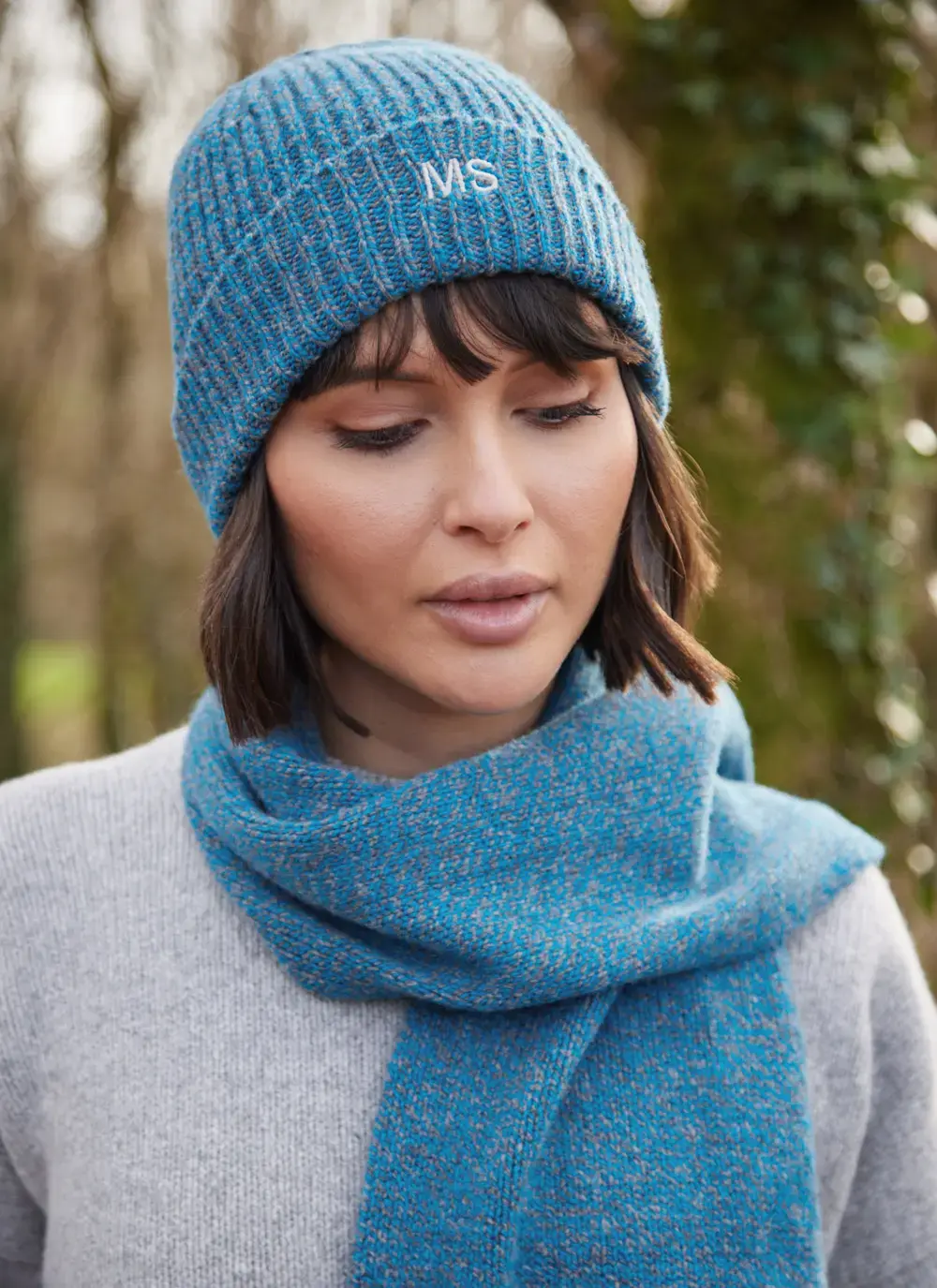 Personalized Cashmere Wool Beanie