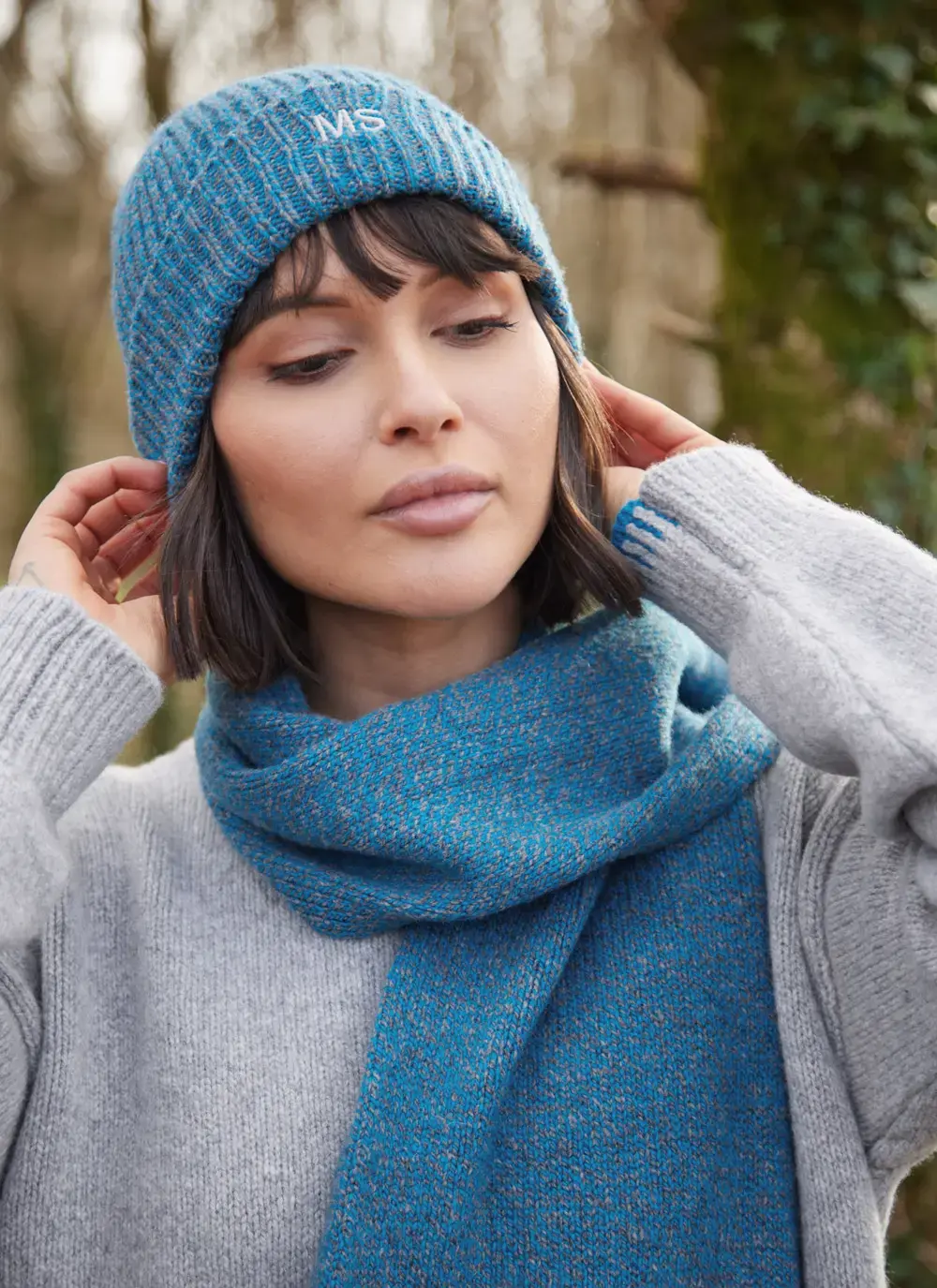 Personalized Cashmere Wool Beanie