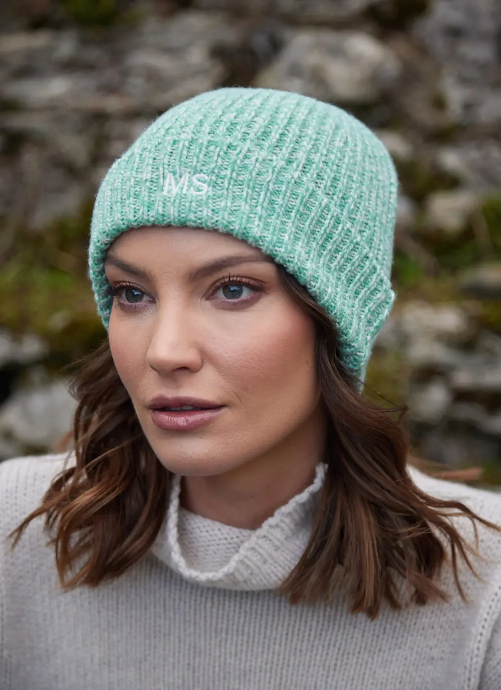 Personalized Cashmere Wool Beanie