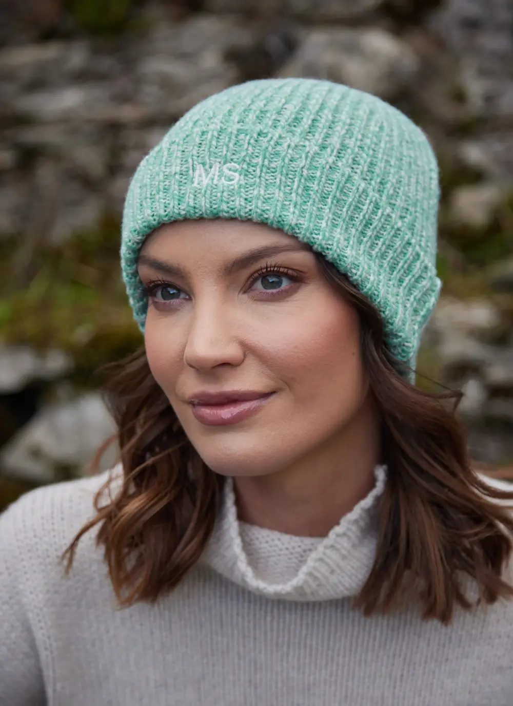 Personalized Cashmere Wool Beanie