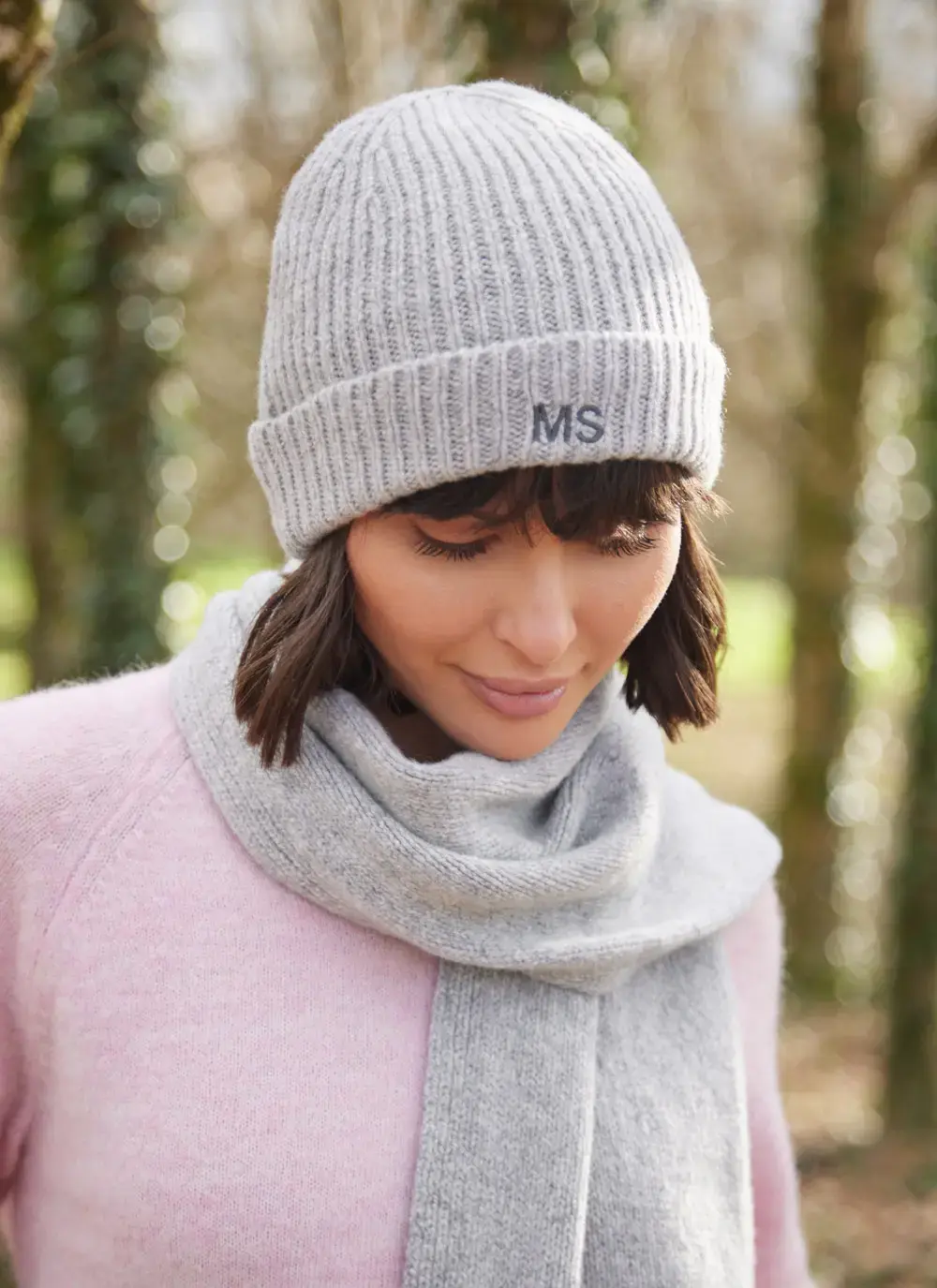 Personalized Cashmere Wool Beanie