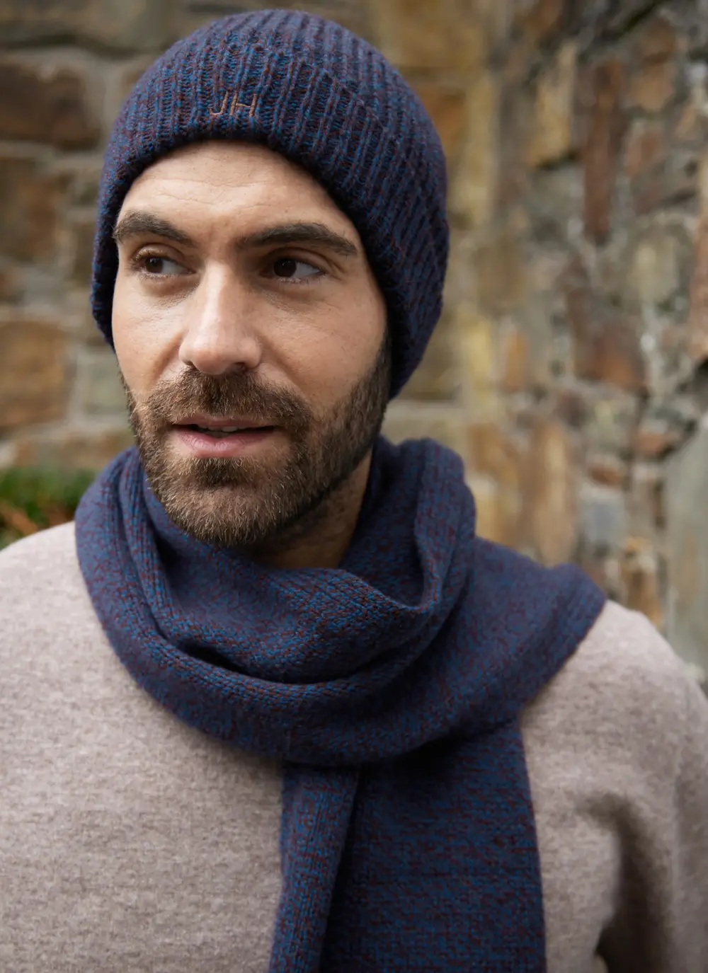 Personalized Wool Cashmere Beanie