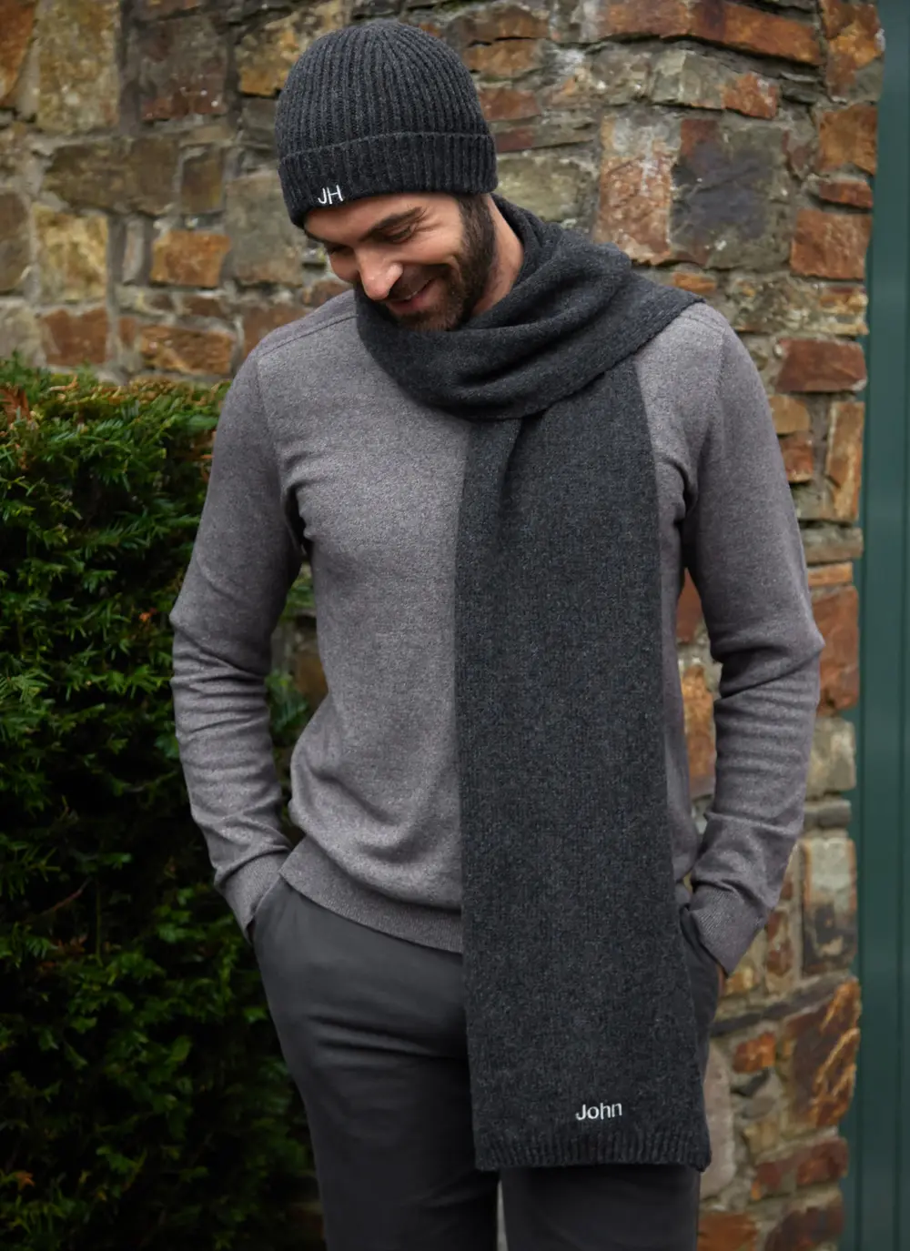 Personalized Wool Cashmere Beanie