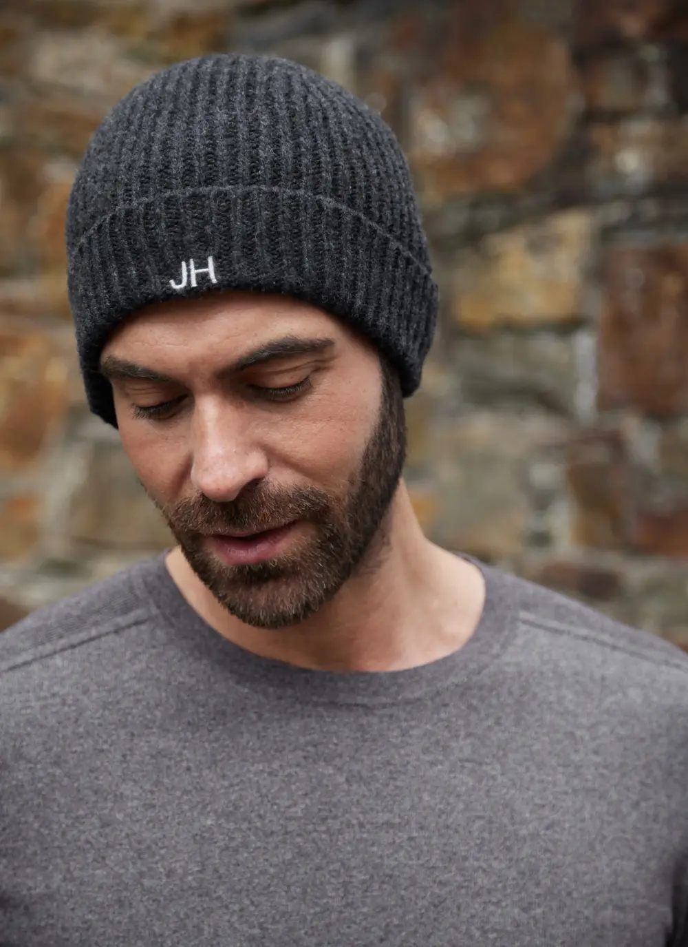 Personalized Wool Cashmere Beanie