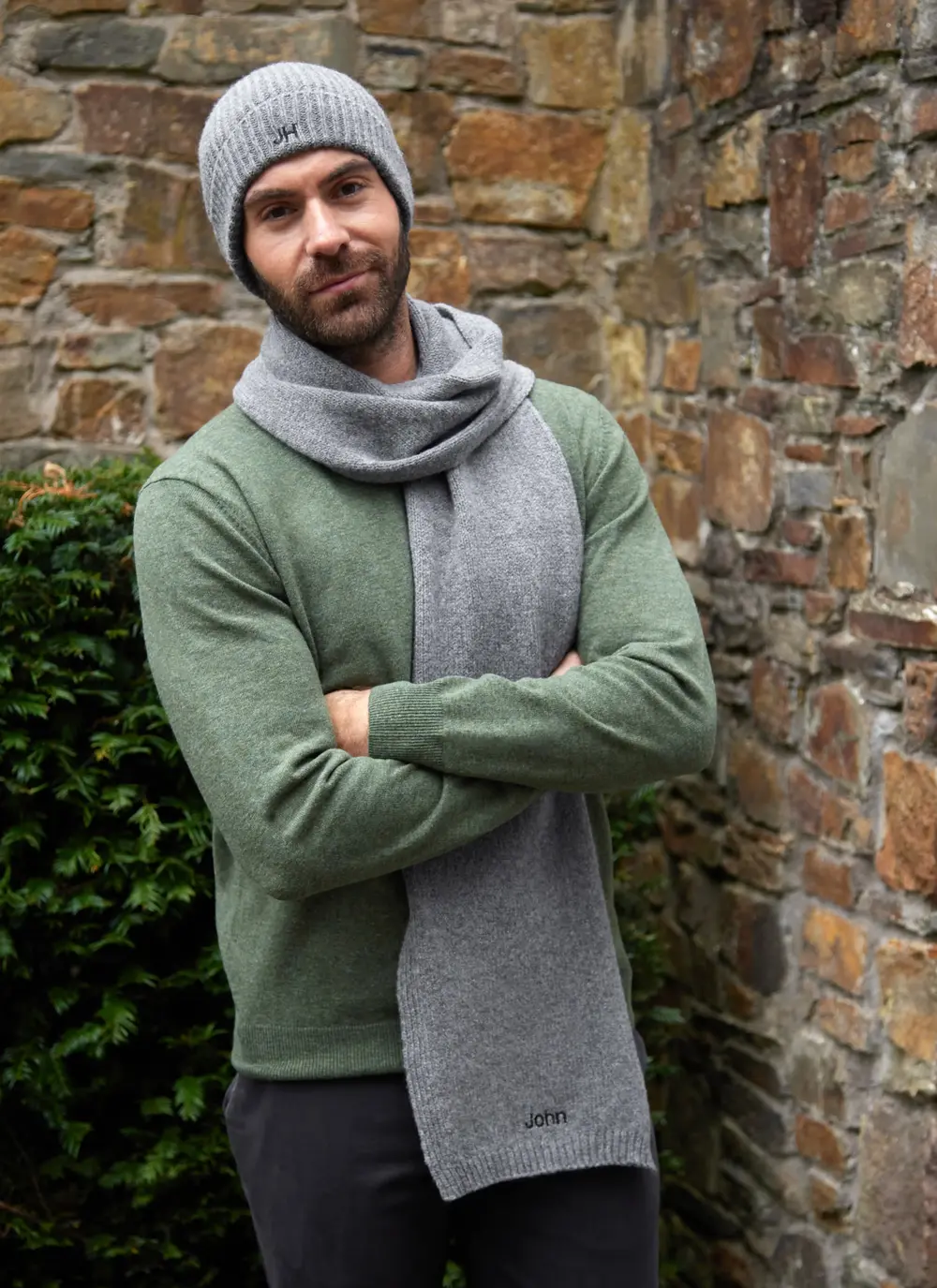 Personalized Wool Cashmere Beanie