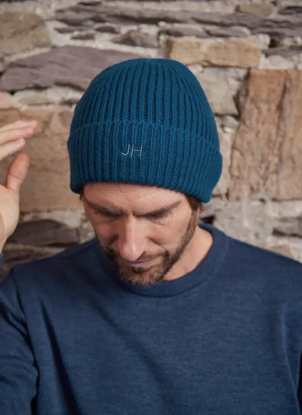 Personalized Wool Cashmere Beanie