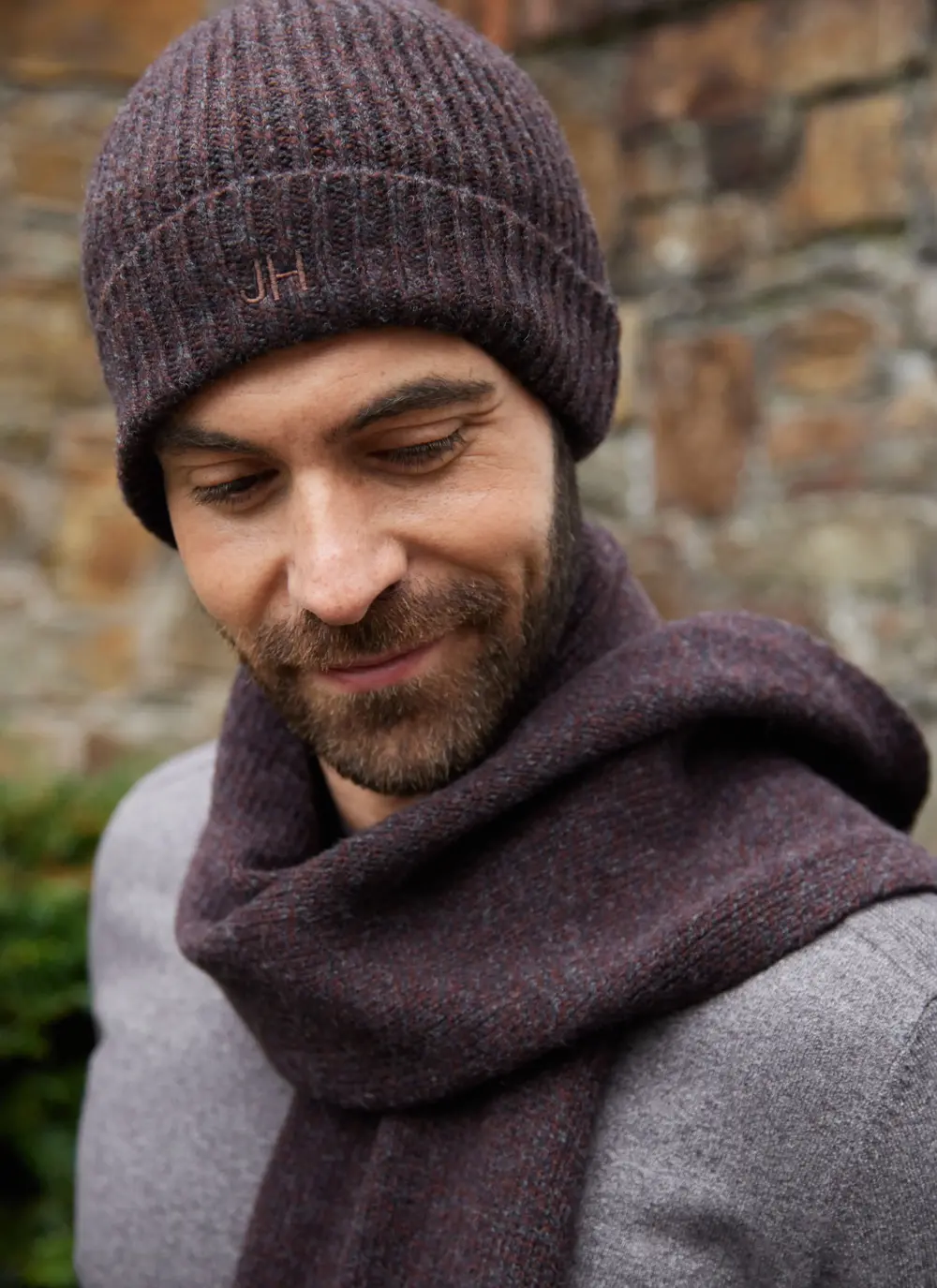 Personalized Wool Cashmere Beanie
