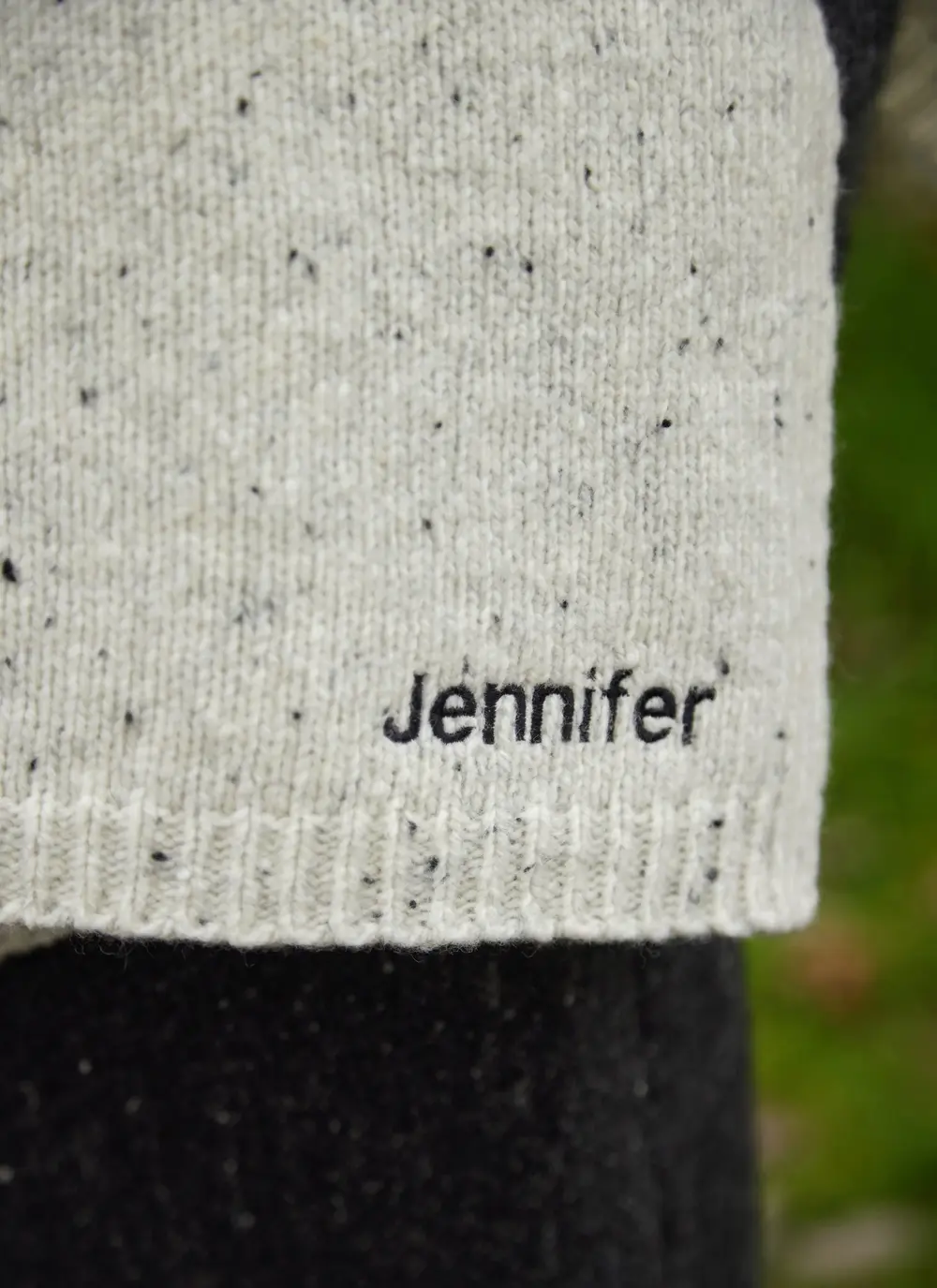 Personalized Cashmere/Wool Donegal Travel Wrap
