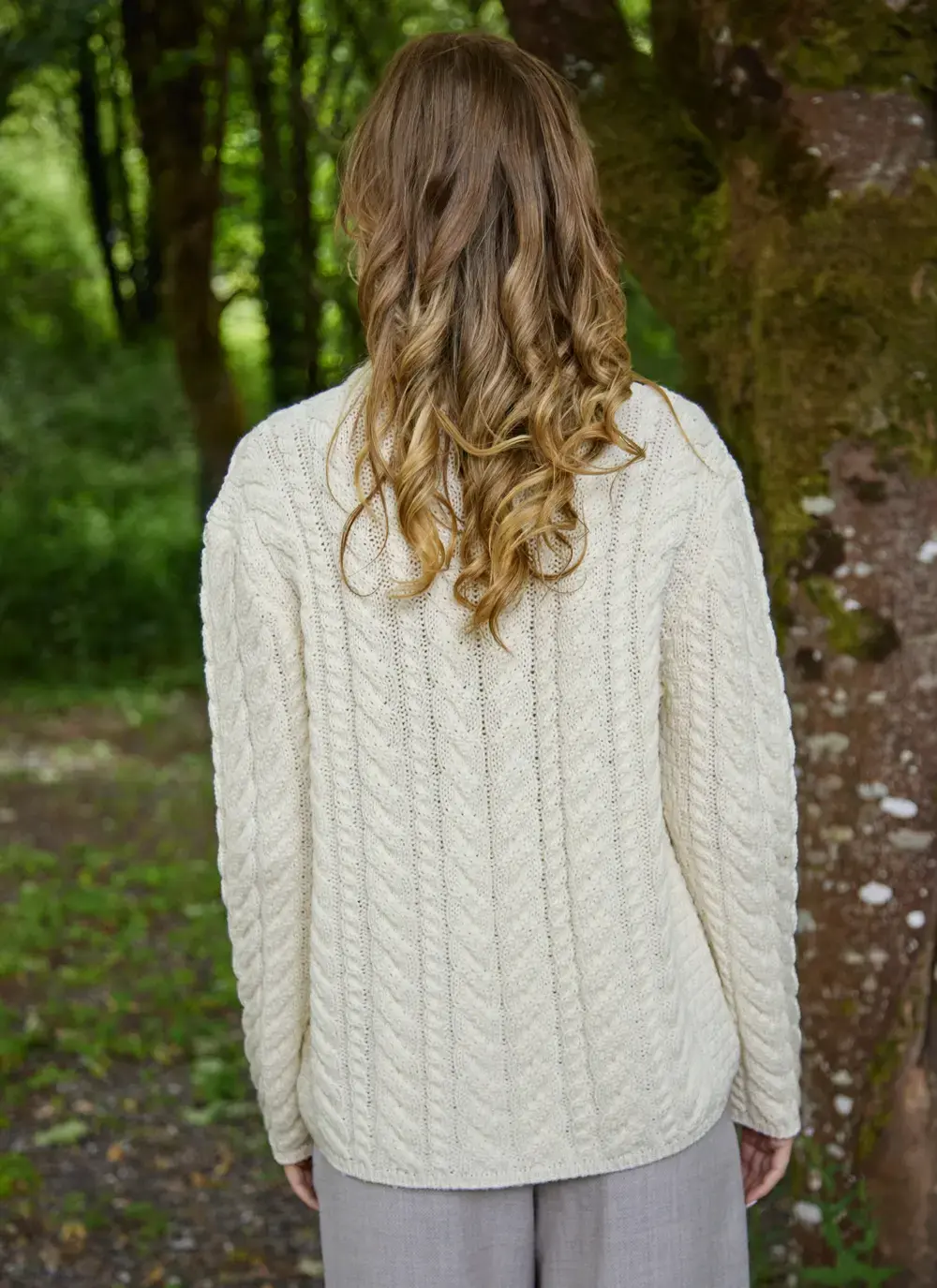 Personalized Erin Button Neck Cardigan 