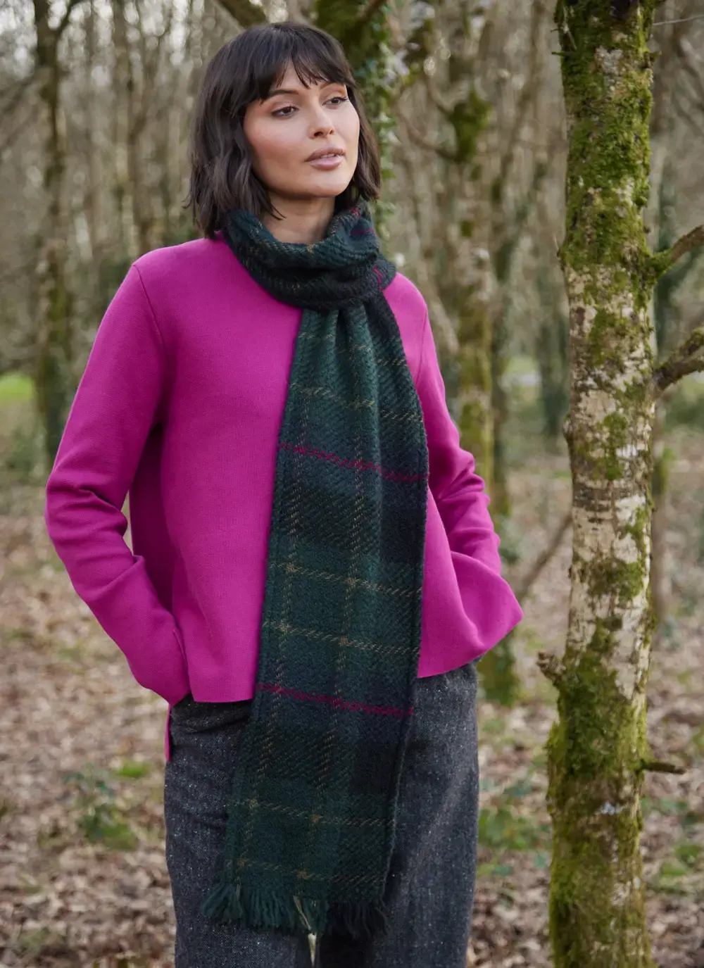Wool Country Scarf
