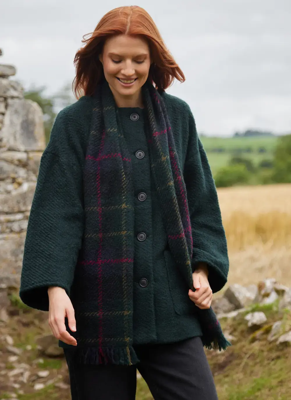 Freda Wool Coatigan 