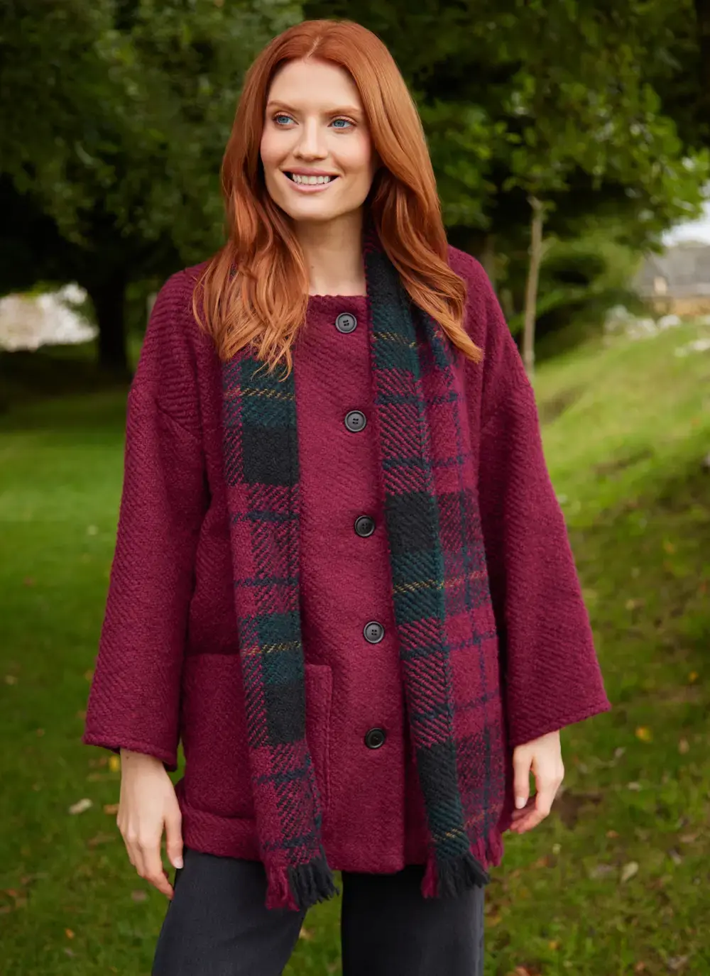 Freda Wool Coatigan 