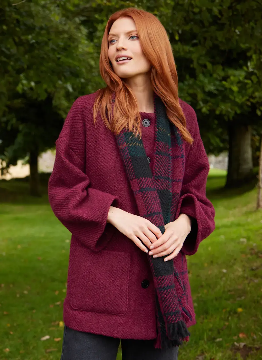 Freda Wool Coatigan 