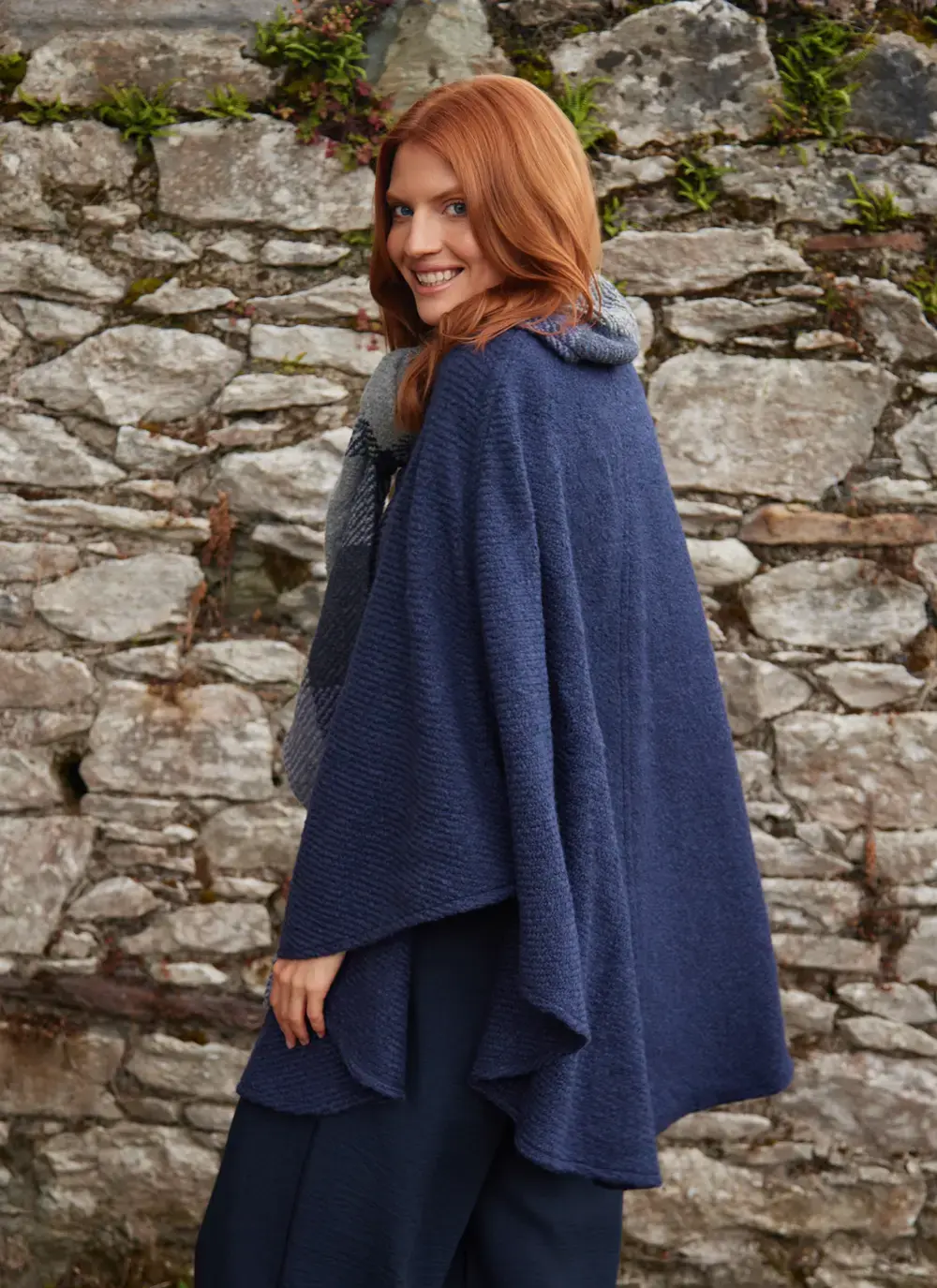 Lisa Herringbone Cape