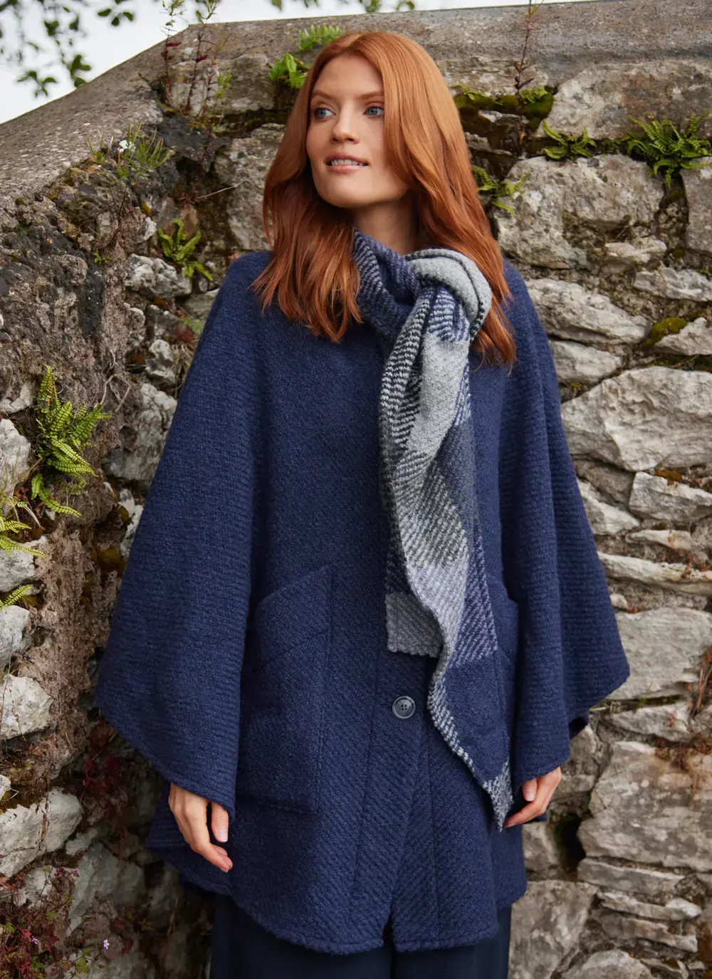 Lisa Herringbone Cape