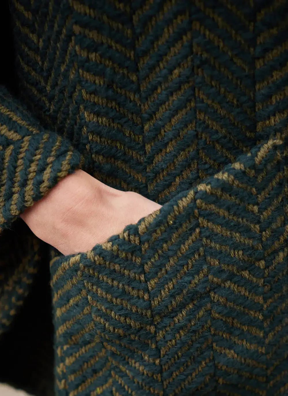 Lisa Herringbone Cape