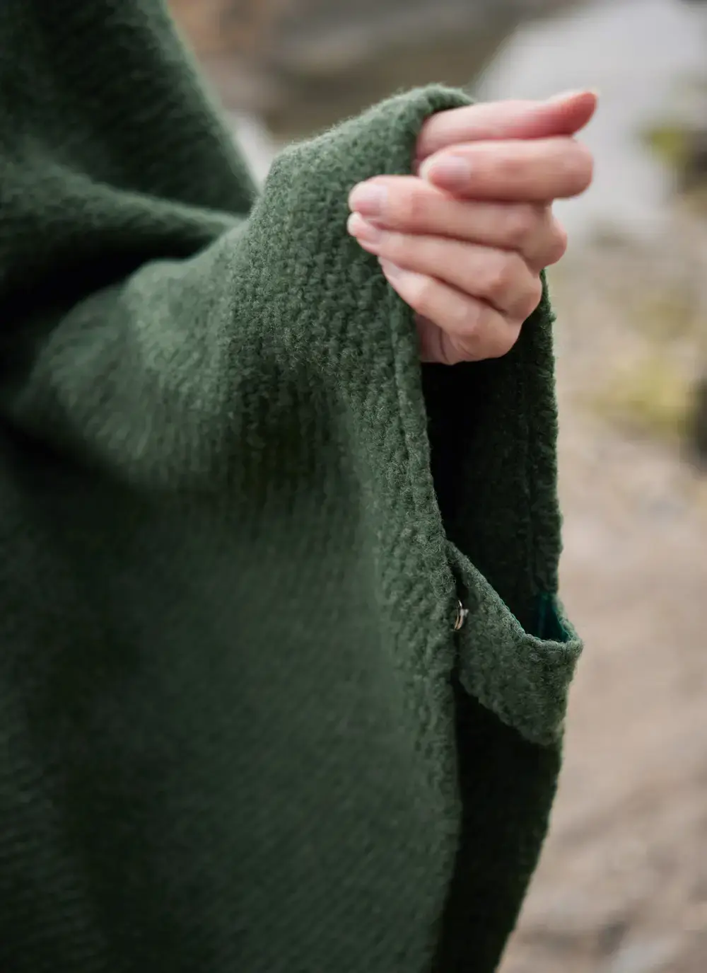 Rachel Wool Cape