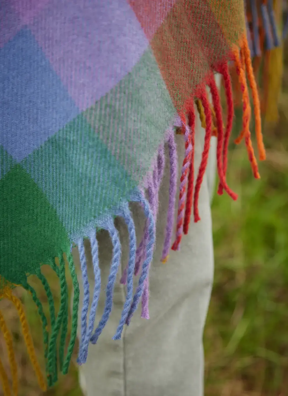 Fringed Travel Wrap