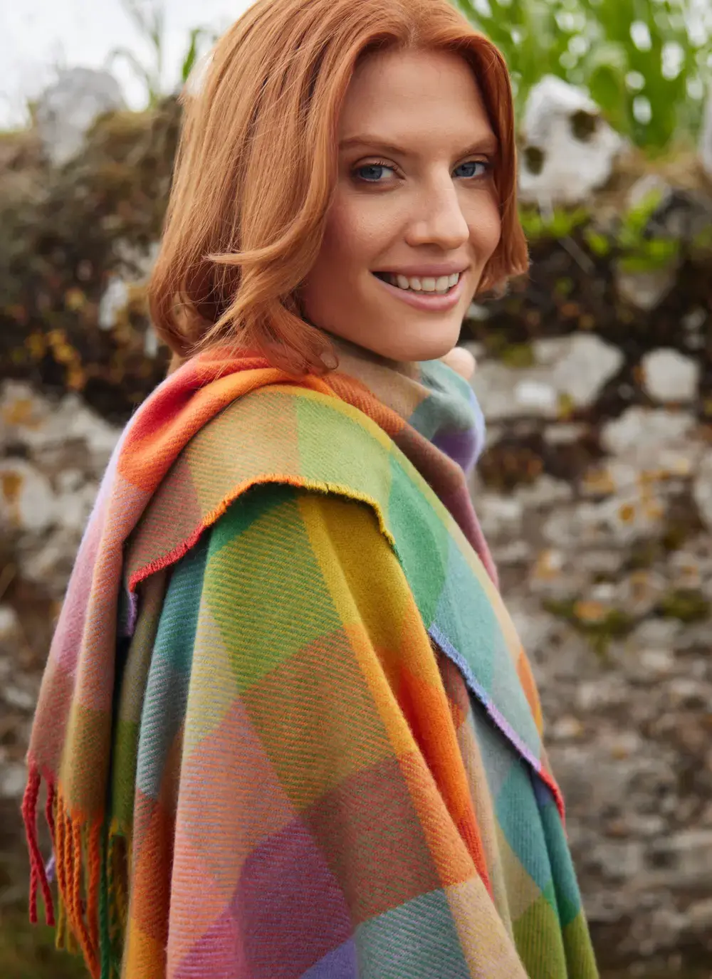 Fringed Travel Wrap
