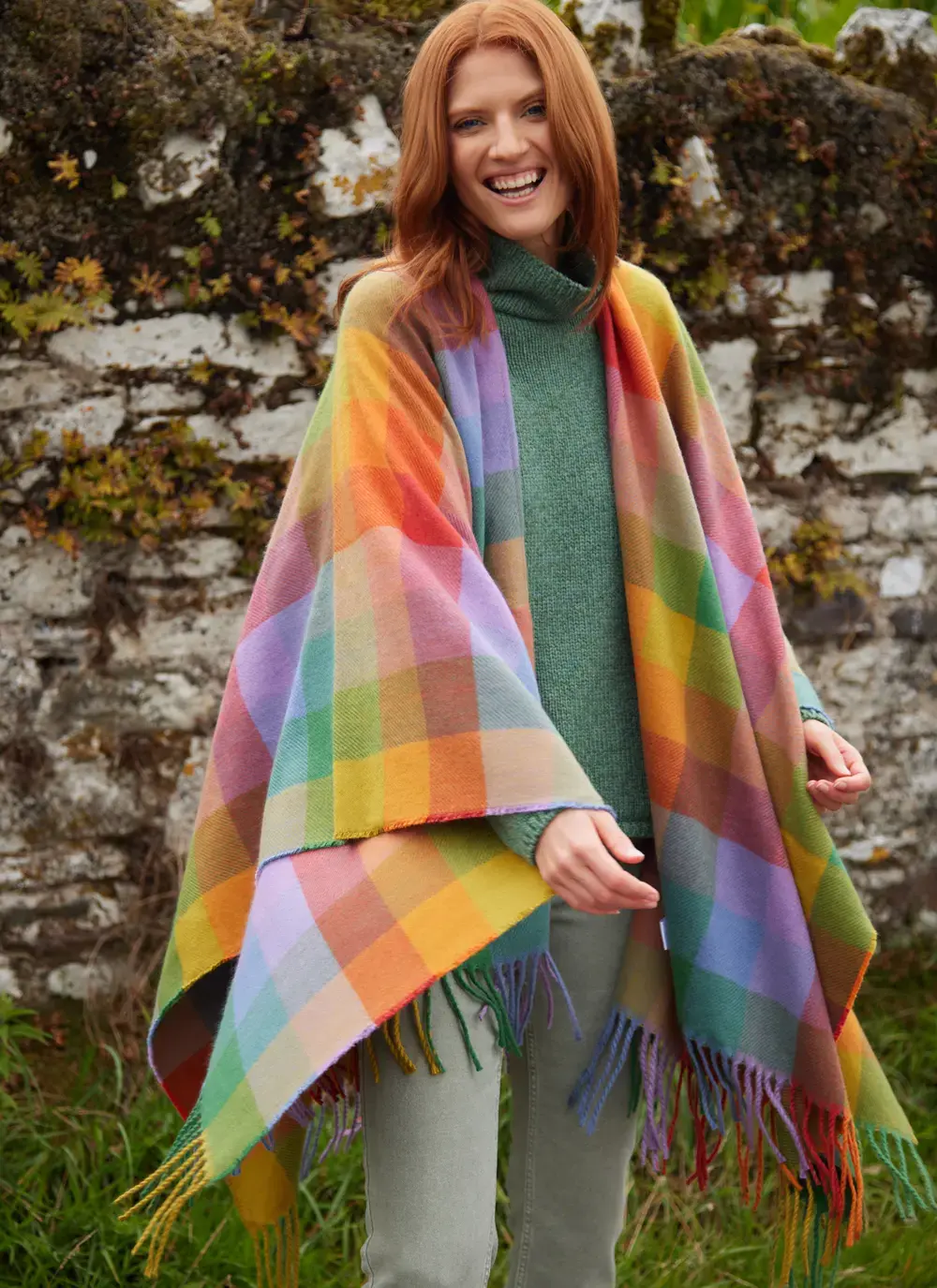 Fringed Travel Wrap
