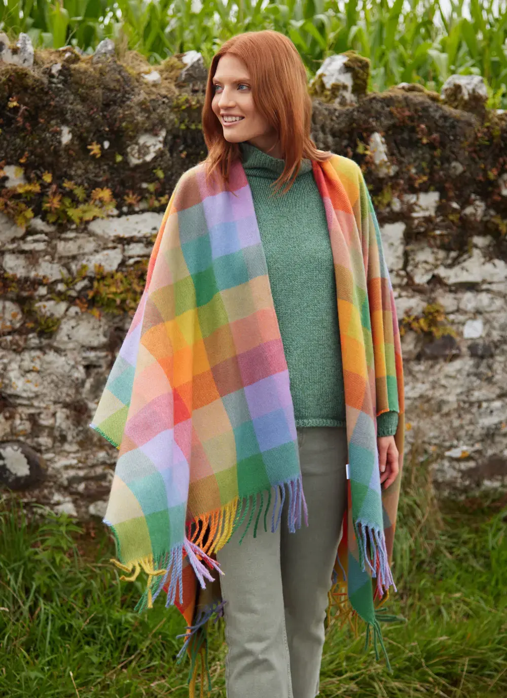 Fringed Travel Wrap
