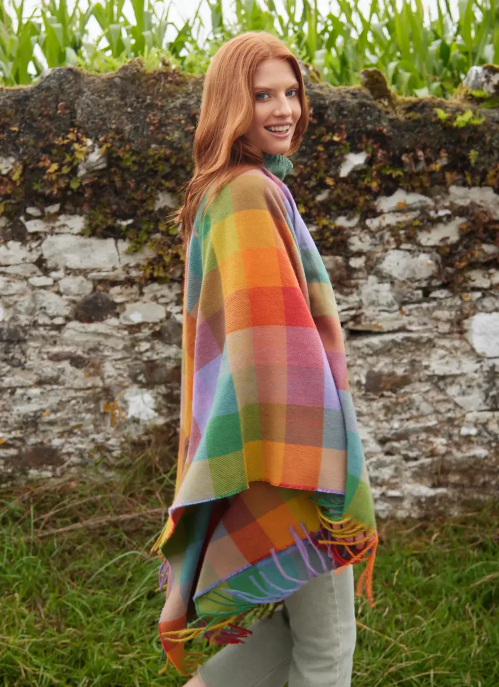Fringed Travel Wrap