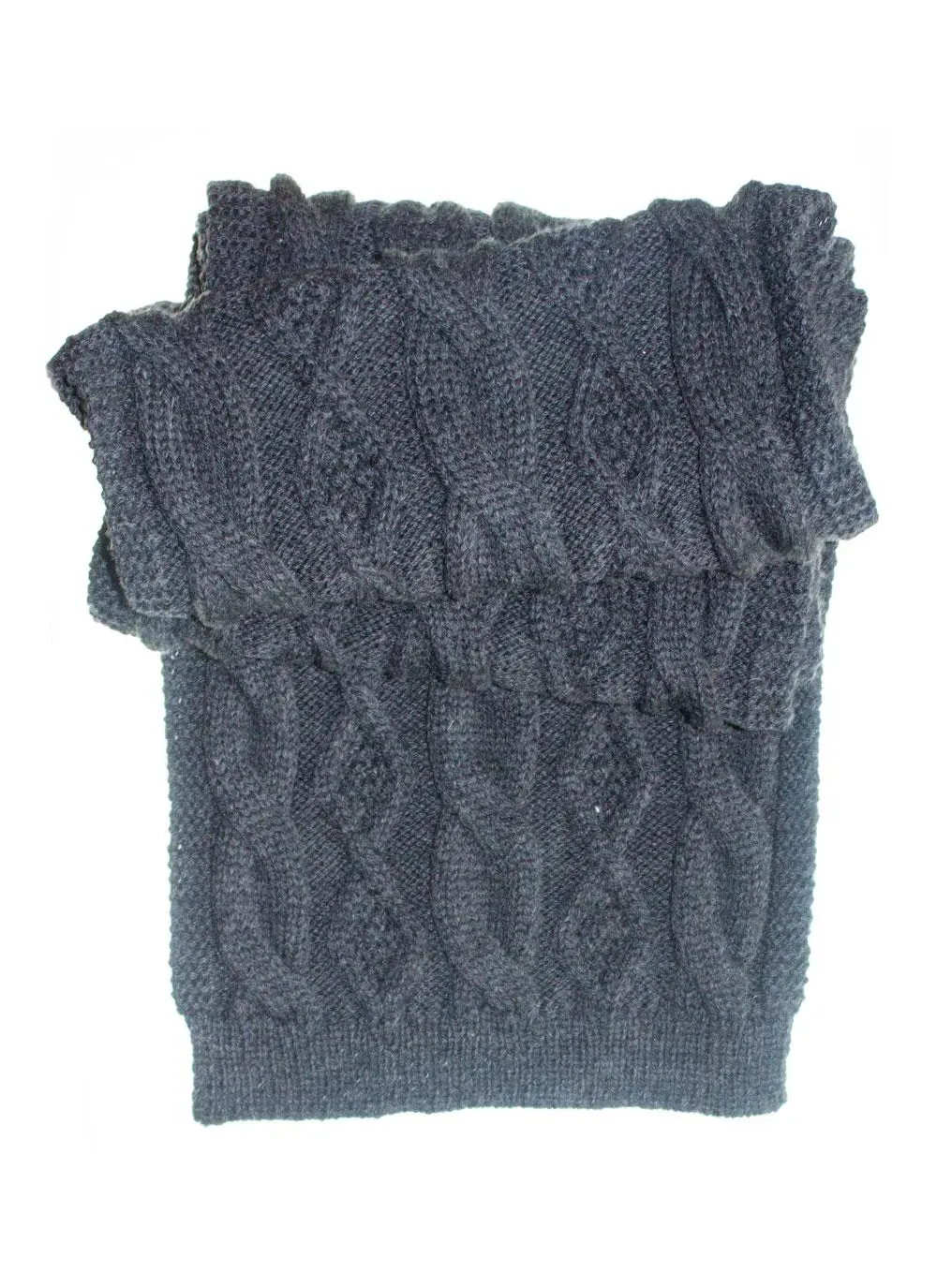 Aran Diamond Scarf