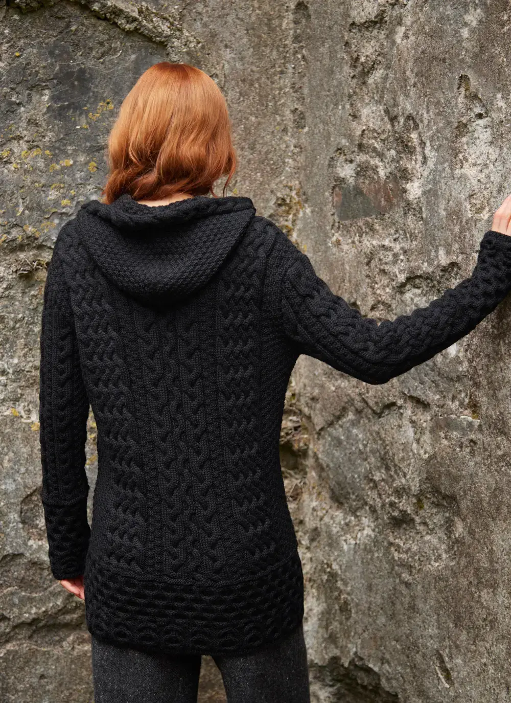 Anna Celtic Aran Hoodie