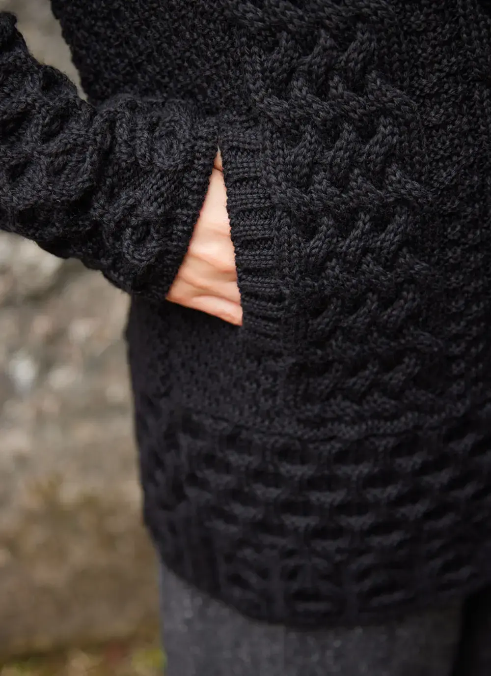 Anna Celtic Aran Hoodie