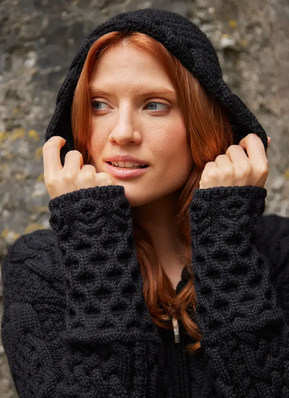 Anna Celtic Aran Hoodie