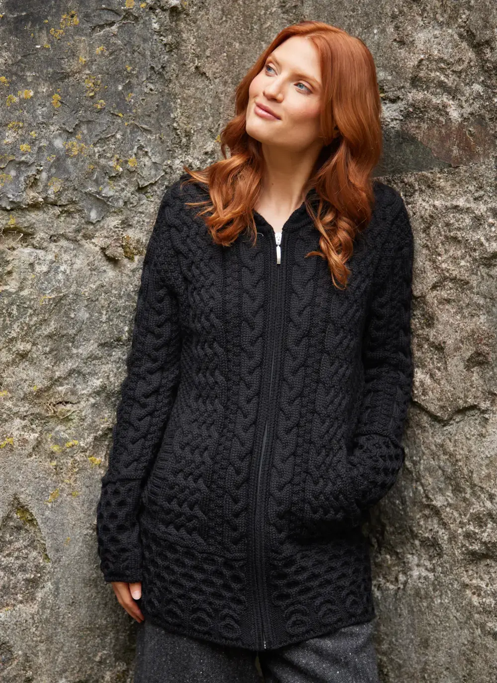 Anna Celtic Aran Hoodie