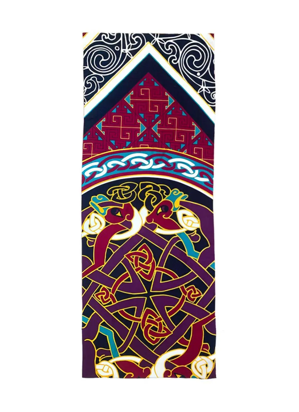 Large Book of Kells Celtic Scarf 