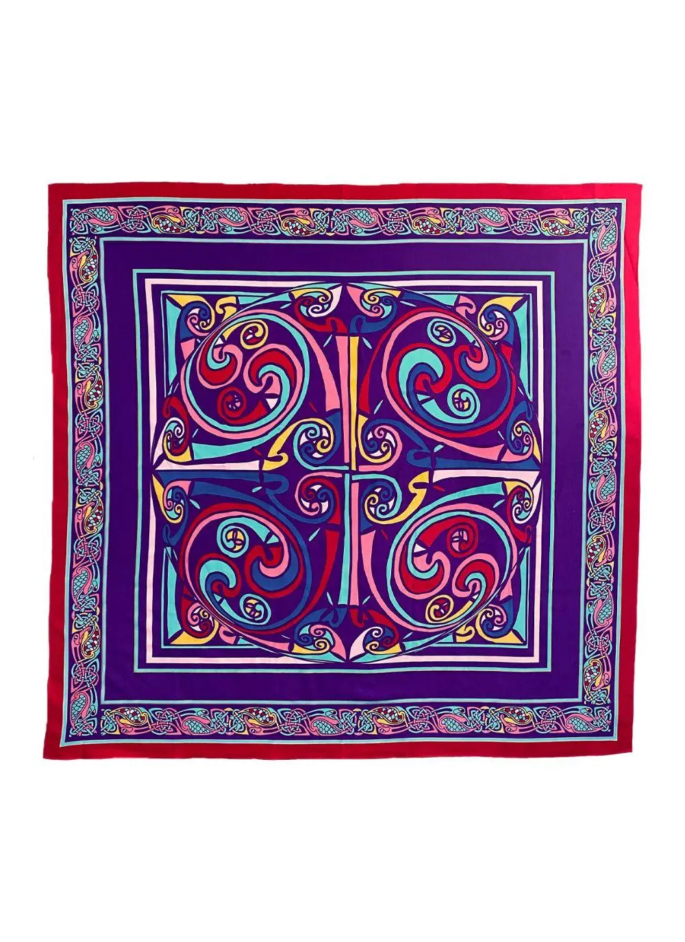 Square Book of Kells Celtic Scarf